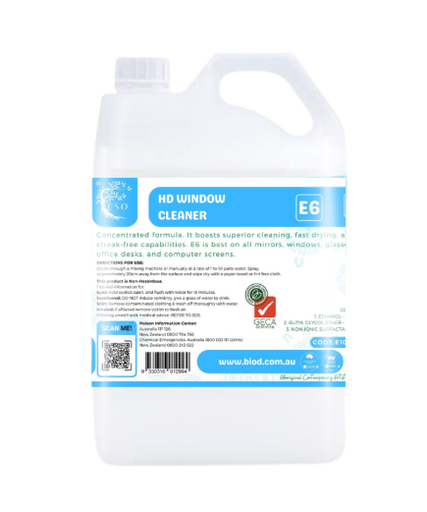 [E106-5L] E6 - Eso HD Window Cleaner-5L