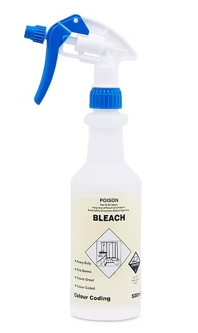 [CC30108] Clean Plus  Colour Coded 500ML Bottle - Bleach