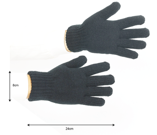 Yilay - Polyester Gloves – PVC Badge