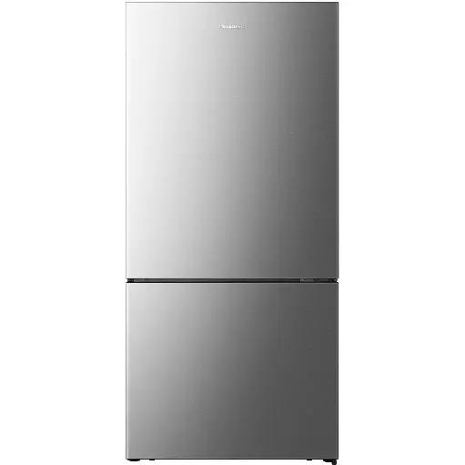 [626201] Hisense HRBM503S 503L PureFlat Bottom Mount Fridge (Stainless Steel)