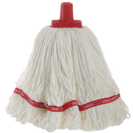 [SAB34054R] Sabco - Microfibre Round Mop Head (Red)