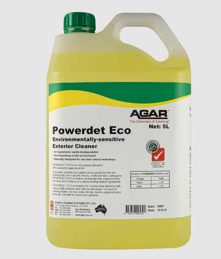 [POWE5] Agar - Powerdet Eco 5l