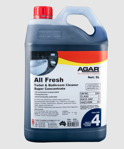 [AL5] Agar - All Fresh 5l