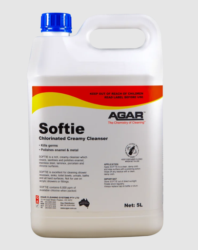 [SOF5] Agar - Softie Crème Cleanser 5l
