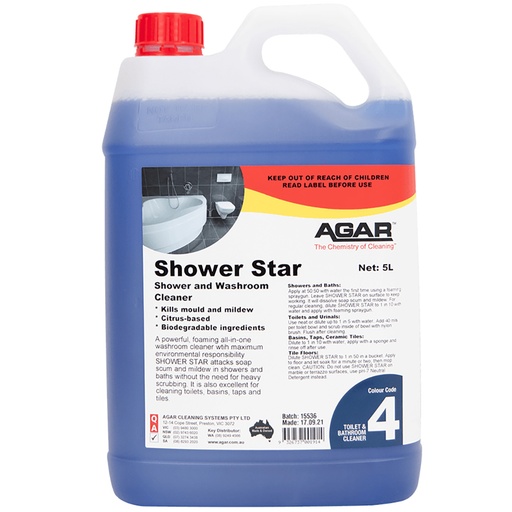 [SHO5] Agar - Shower Star 5L