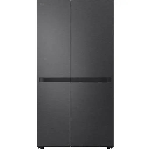 [791904] LG GS-B599MBL 664L Flat Door Side-by-Side Fridge (Matte Black)