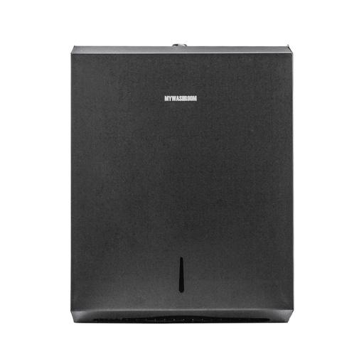 [MY-4-02B] Commercial Stainless Steel Towel Dispenser-Black
