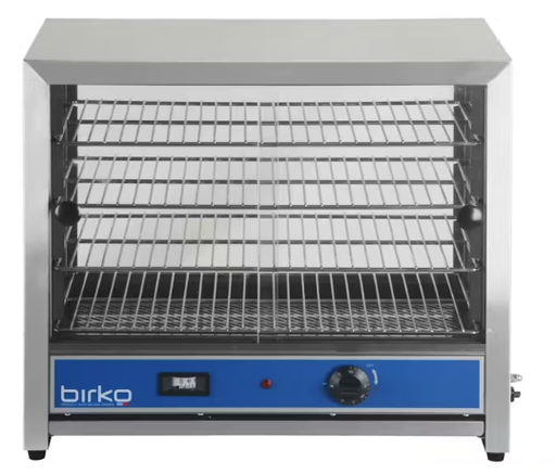 [1040091] Birko 50 Pie Warmer with Glass Door (Grey)