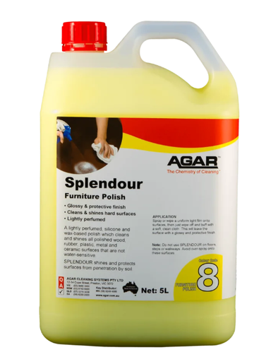 [SPL5] Agar - Splendour Furniture Polish 5l