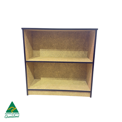 Freestanding Bookcase (HulkBoard + Black ABS Edge) 900H x 900L x 350D