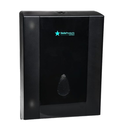 [CD-8035B] Black Transparent Slimfold / Ultrafold Hand Towel Dispenser
