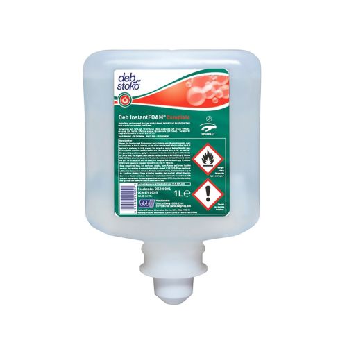 [IFS1L6CTN] Deb Instant Foam Hand Sanitiser 1l Pods x Carton 6