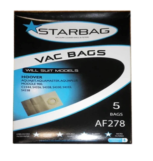 [AF278] Cleanstar - Vacbag Hoover Aqua Series (Vs99)