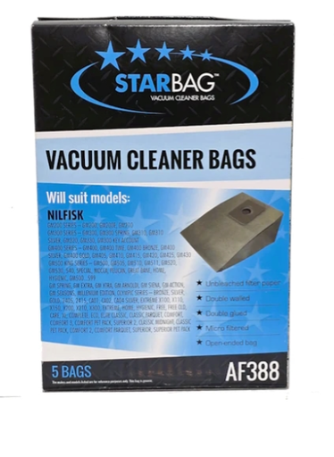 [AF388] Cleanstar - Vacbag 5pk Nulfisk 200,(Vs123)