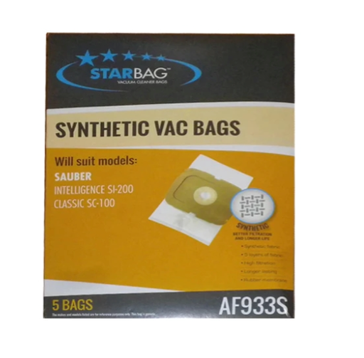 [AF933S] Cleanstar - Vacbags 5pk Sauberint Elligenc