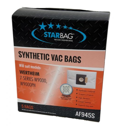 [AF945S] Cleanstar - Wertheim 7 Series W9000, W9000ph Vacuum Cleaner Synthetic Dust