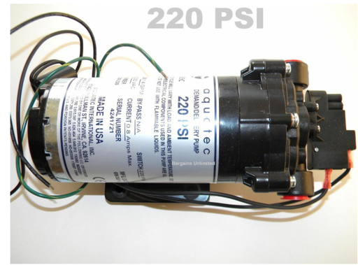 [AQT-220] Cleanstar - Carpet Extraction Aquatec Floor Care Pumps(220 Psi/ 1.4 Gpm)