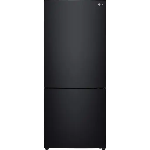 [440260] LG GB-455BLE 420L Bottom Mount Fridge  (Black)
