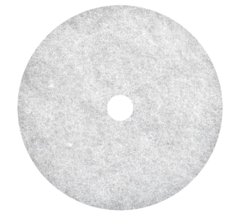 [TKWHT-400] Glomesh White Super Polish – Regular Speed Floor Pads