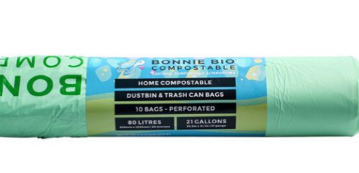 [BB-80L-20] Cleanstar - Bonnie Bio 80l Compostable Garbage Bags – Roll Of 10