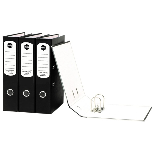 [BND0250] Marbig Lever Arch File A4 – Black (ShopBag)