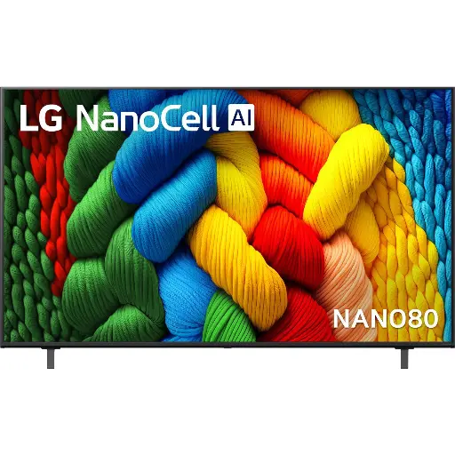 LG 65" NANO80A AI LED 4K UHD Smart TV (2025 Model)