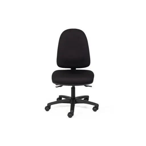 Alpha High Back Ergonomic Office Chair (Black)