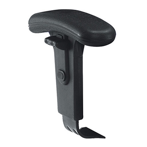 Set of 2 Adjustable Chair Arms (Black)