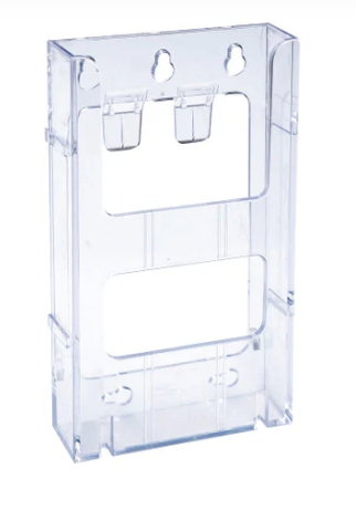 Deflecto Lit-Loc DL Brochure Holder – Clear