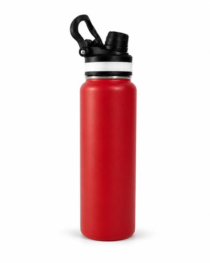 PPD Hydration 1.2L Wide Lid Insulated Water Bottle (Red)