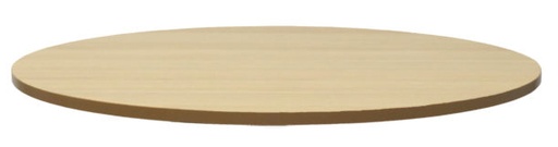 Custom Made Round Melamine Laminex/Poltech Table Top – 600mm DIA x 25mm Thick