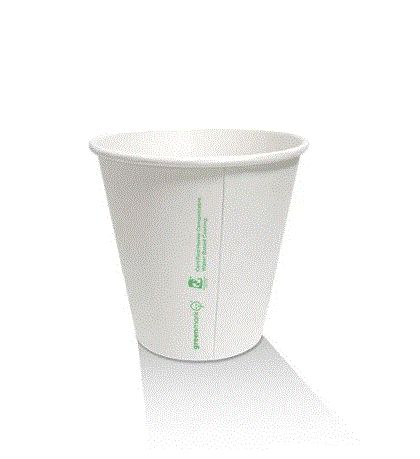 [AWC8S90] 8oz pe coated white  sw cup/one -lid – fits – all 1000pc/ctn