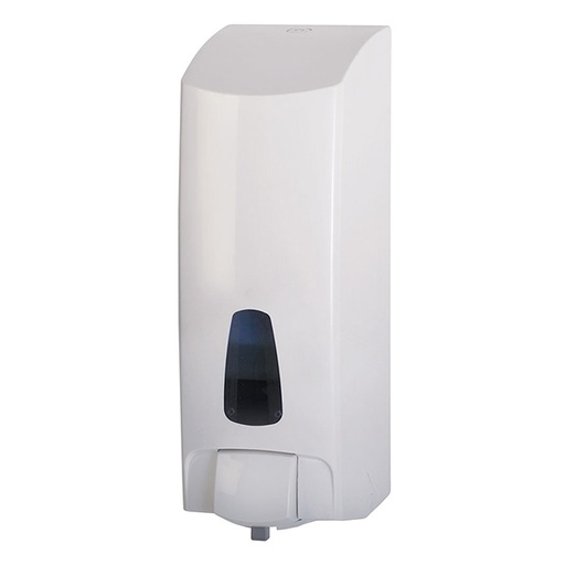 [D828C] Stella -1lt White Refillable Liquid Foam Soap Dispenser