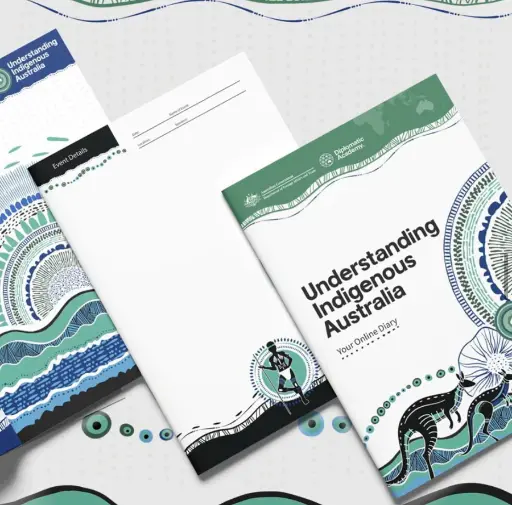 Reflect Reconciliation Action Plan Artwork – by Jedess Hudson