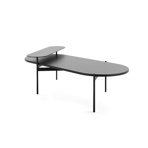 Nido Oval Coffee Table (Black)