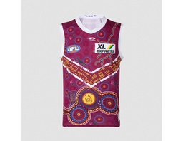 [CH_0093] BRISBANE LIONS AFL CLASSIC 2022 INDIGENOUS GUERNSEY ADULTS SIZES S-5XL