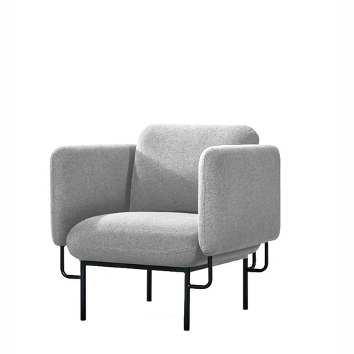 Capri 1 Lounge Chair (Light Grey)