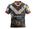 [CH_0122] WESTS TIGERS NRL 2023 STEEDEN INDIGENOUS JERSEY ADULTS SIZES S-5XL