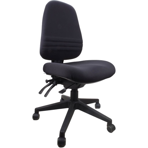Rapidline Endeavour Pro Ergonomic Chair – High Back (Black)