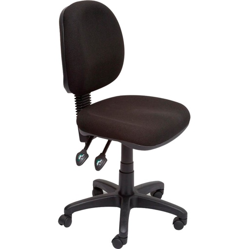 RAPIDLINE EC070BM Operator Chair – Medium Back (Black)