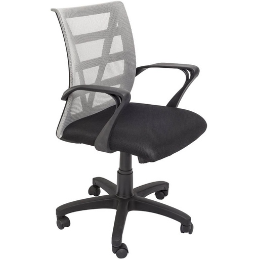 Rapidline Vienna Mesh Back Chair (Silver)