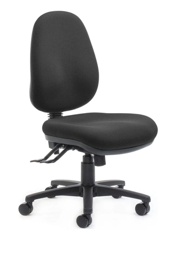 [DLTMH] Delta - Manual High Back Ergonomic Office Chair (Black)
