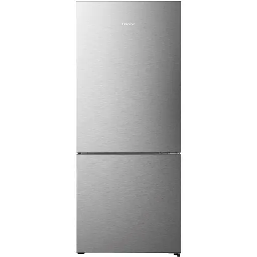 Hisense 417 L PureFlat Bottom Mount Refrigerator (Silver)