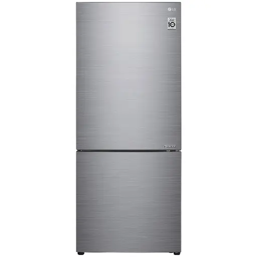 LG 420L Bottom Mount Fridge (Stainless Steel)