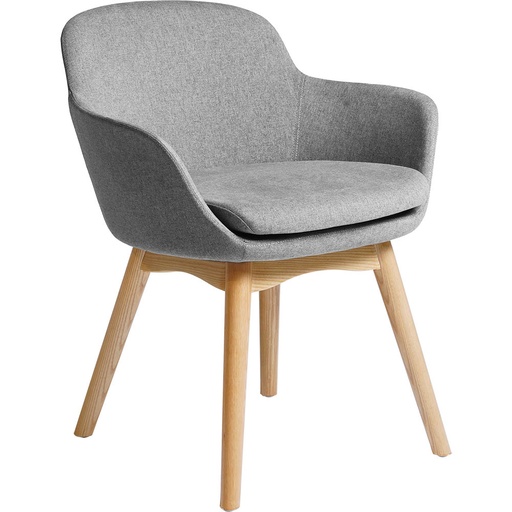 Rapidline Aspen Tub Chair (Light Grey)