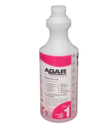 [D01] Agar - Ph7 Screen Printed Empty Dispensing Bottle 500ml