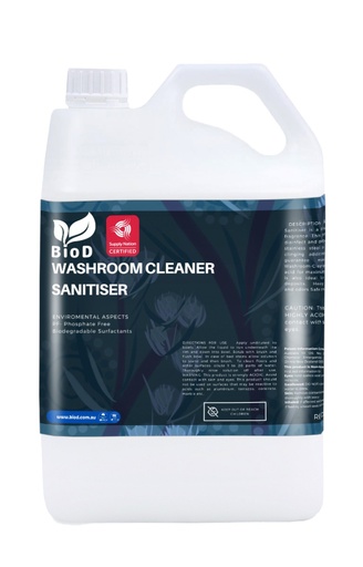 [B34002] Biod-Washroom Cleaner Sanitiser-5l