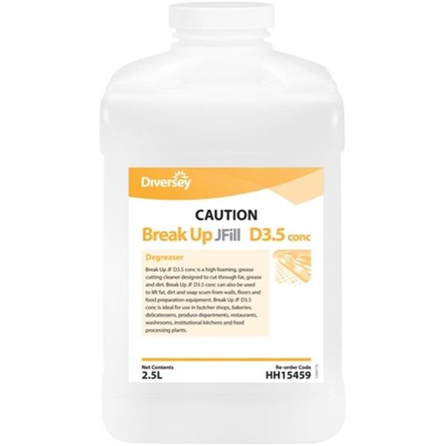 [HH15459] Diversey - J-Fill D3.5 Break Up Degreaser 2.5l