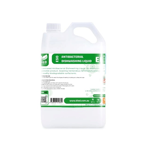 [​ E101-5L] E1 - ESO HD ANTIBACTERIAL DISHWASHING LIQUID-5L