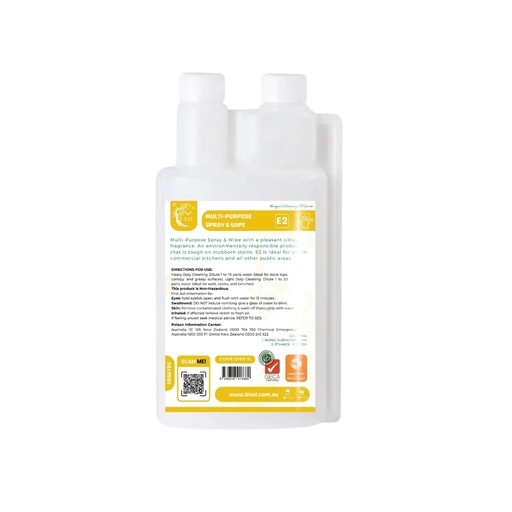 [E102-1L] E2 - ESO MULTI-PURPOSE SPRAY & WIPE-1L